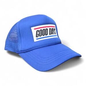 Good Days NY Trucker Hat Classic Blue Logo Adjustable Snapback New With Tags